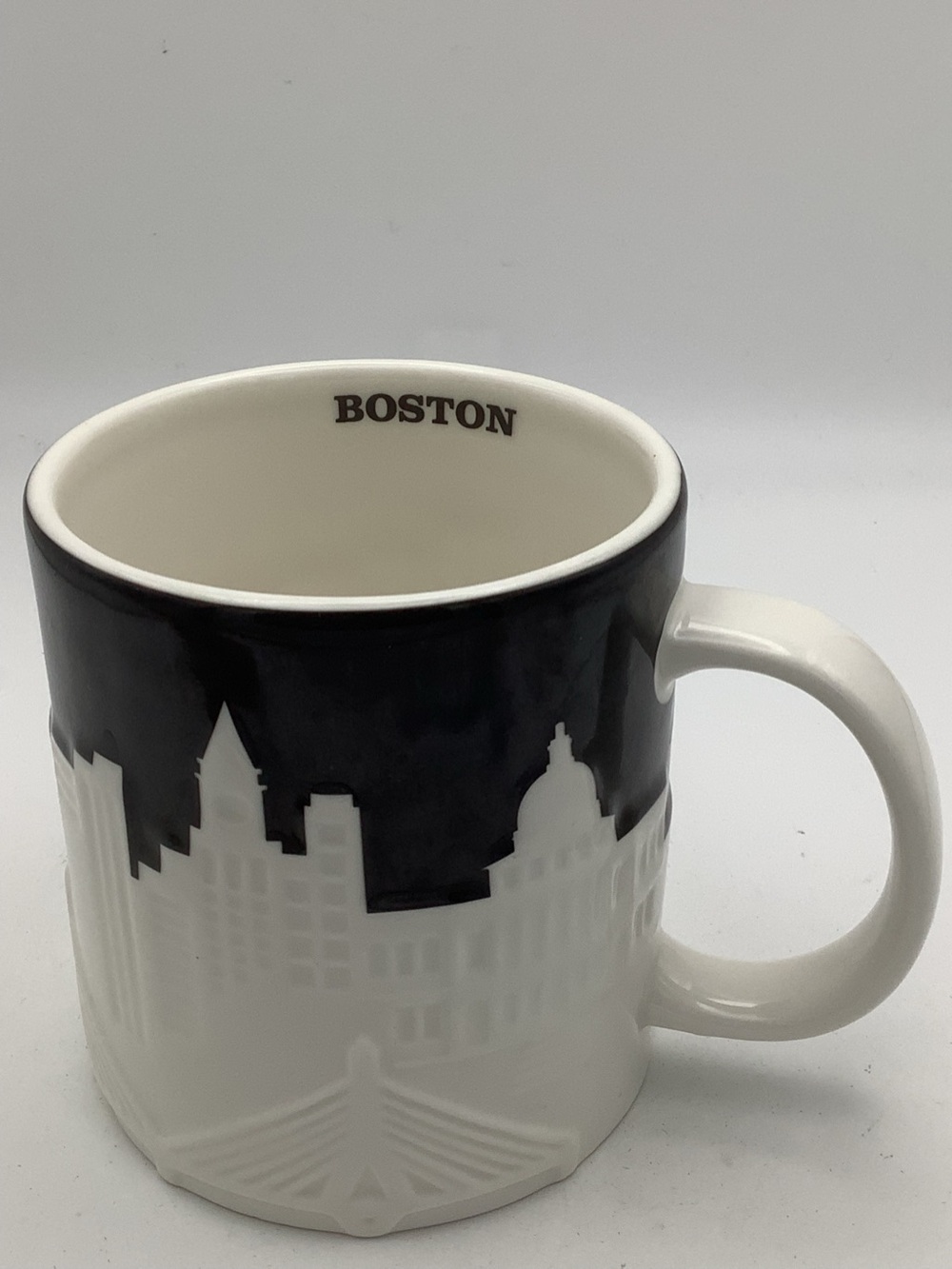 Starbucks 2012 Boston 3D Relief Collector Series Mug